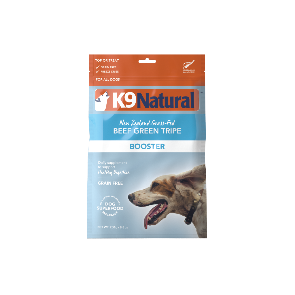 K9 Natural フリーズドライ ビーフ・グリーントライプ