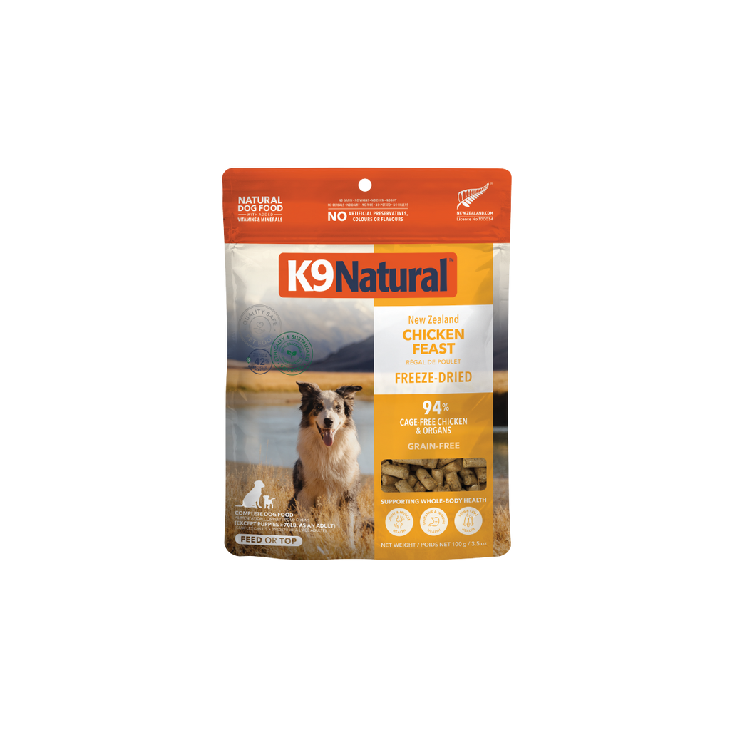 K9 Natural フリーズドライ チキン・フィースト