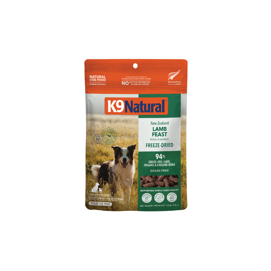 K9 Natural フリーズドライ ラム・フィースト