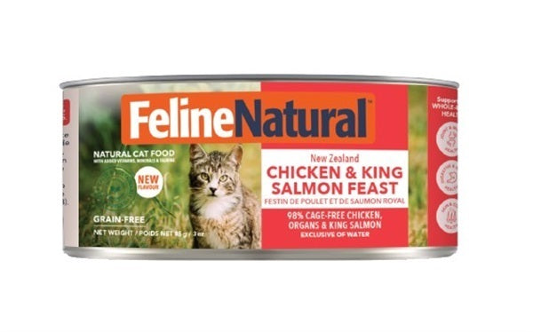 Feline Natural プレミアム缶 チキン＆キングサーモン