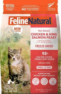 Feline Natural フリーズドライ チキン＆キングサーモン・フィースト